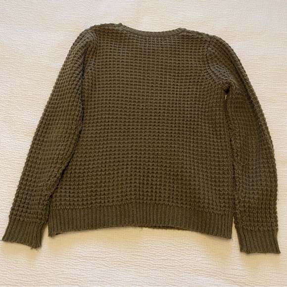 Forever 21 Sweater Green Small - Picture 2 of 5